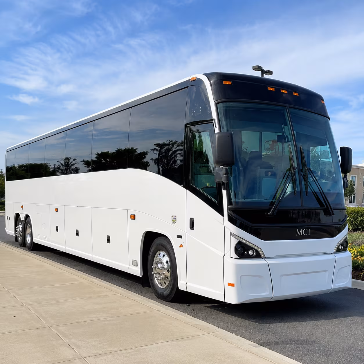 40-56 Passenger Charter Bus Exterior