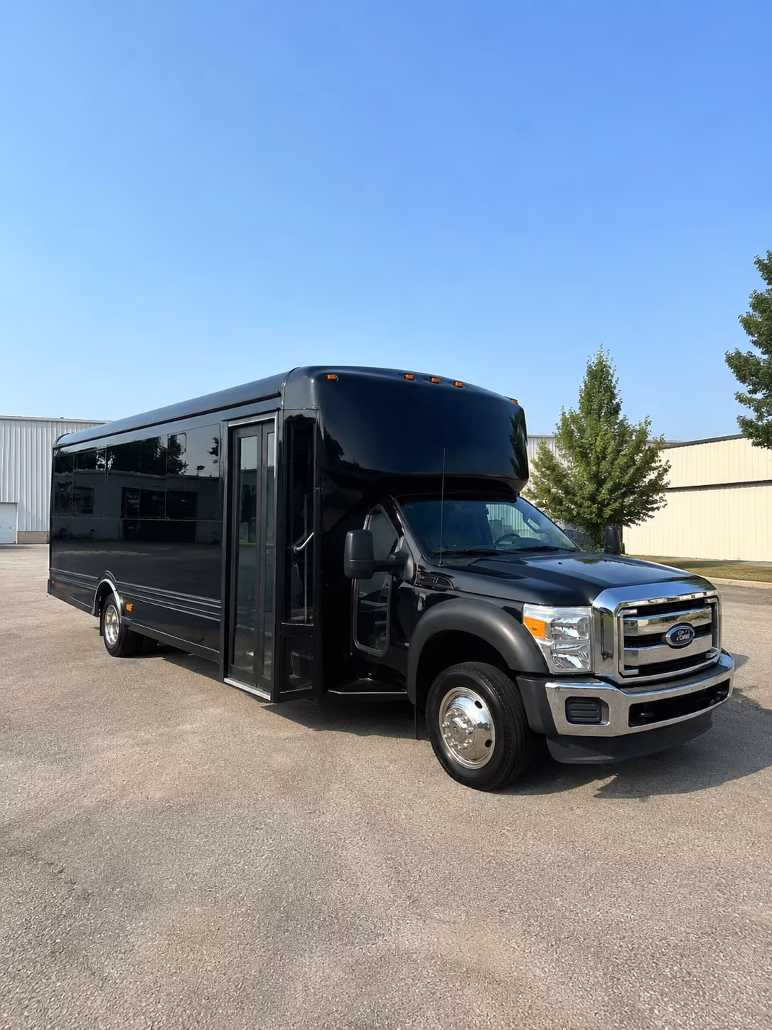 Frisco Concert & Music Festival Transportation party bus exterior