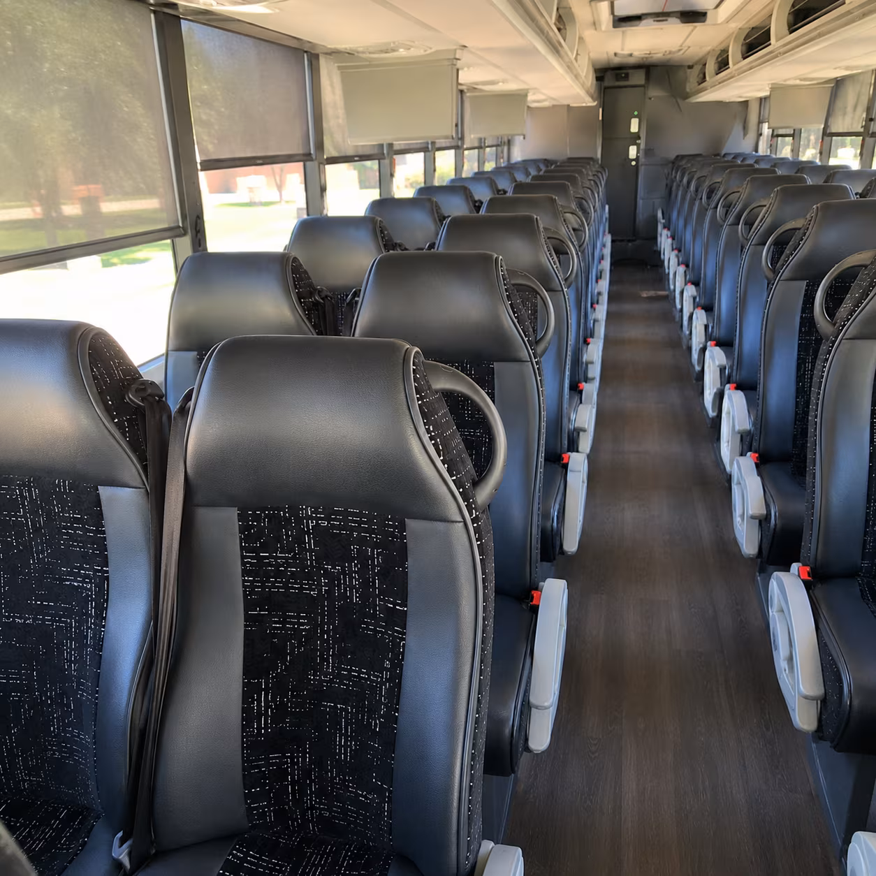 Frisco Corporate Transportation party bus exterior