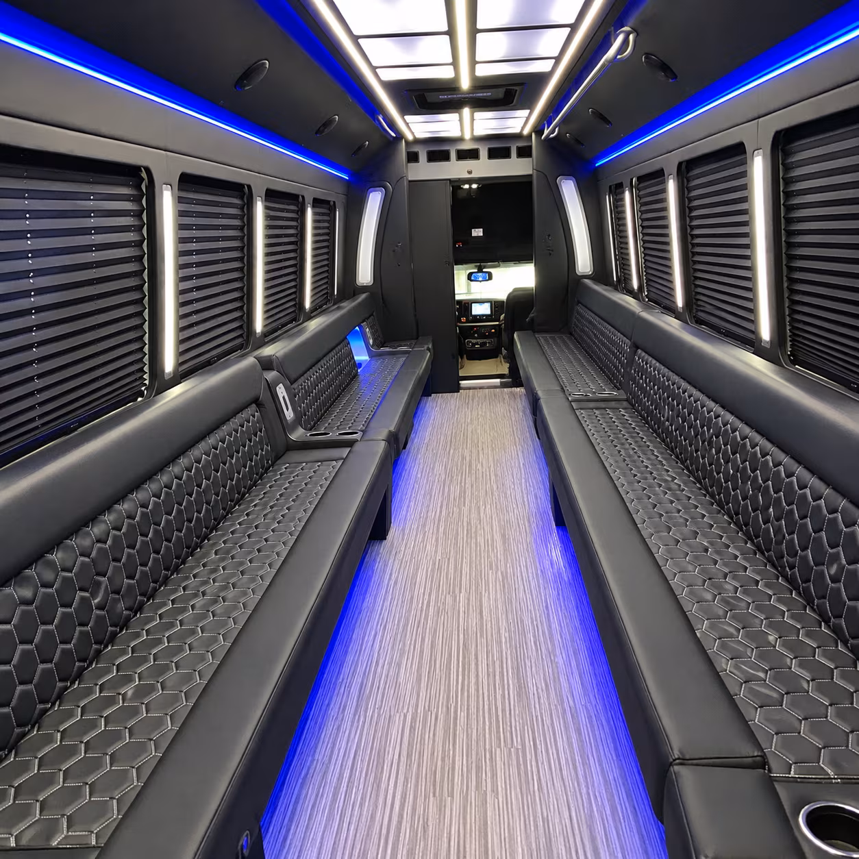 Frisco Sporting Event Transportation party bus exterior