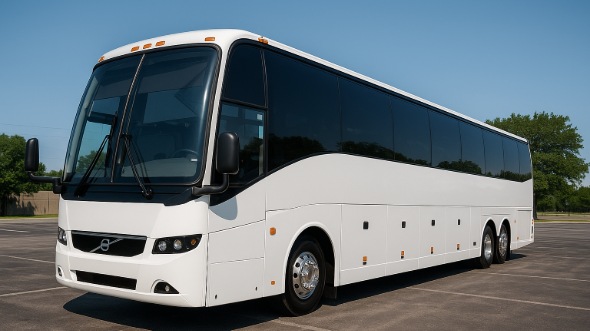 Exterior of Charter Bus Company Frisco's 47 Passenger Charter Bus in Frisco