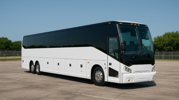Exterior of Charter Bus Company Carrollton's 50 Passenger Party Bus in Carrollton