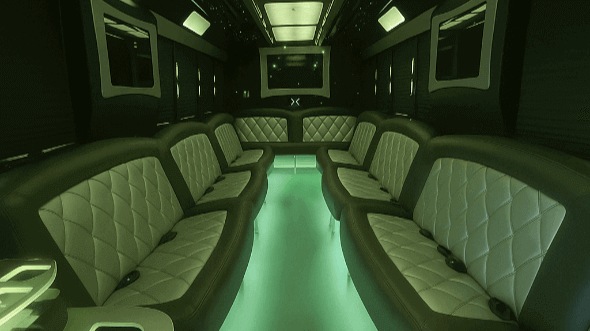 frisco 25 passenger party bus rental