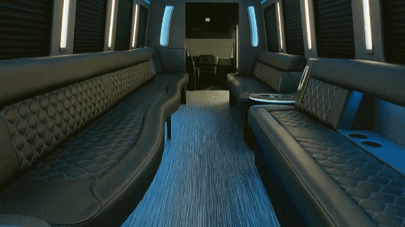 little elm 20 passenger party bus